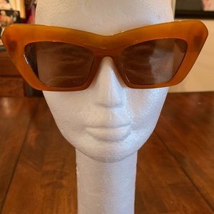 Orange sunglasses square shades. New with tags.